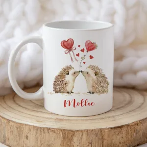 Personalised Hedgehog Mugs