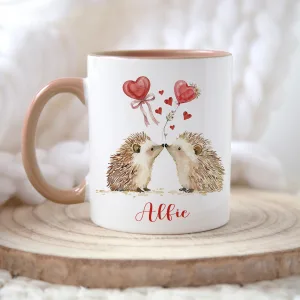 Personalised Hedgehog Mugs