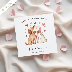 Personalised Valentine's Card
