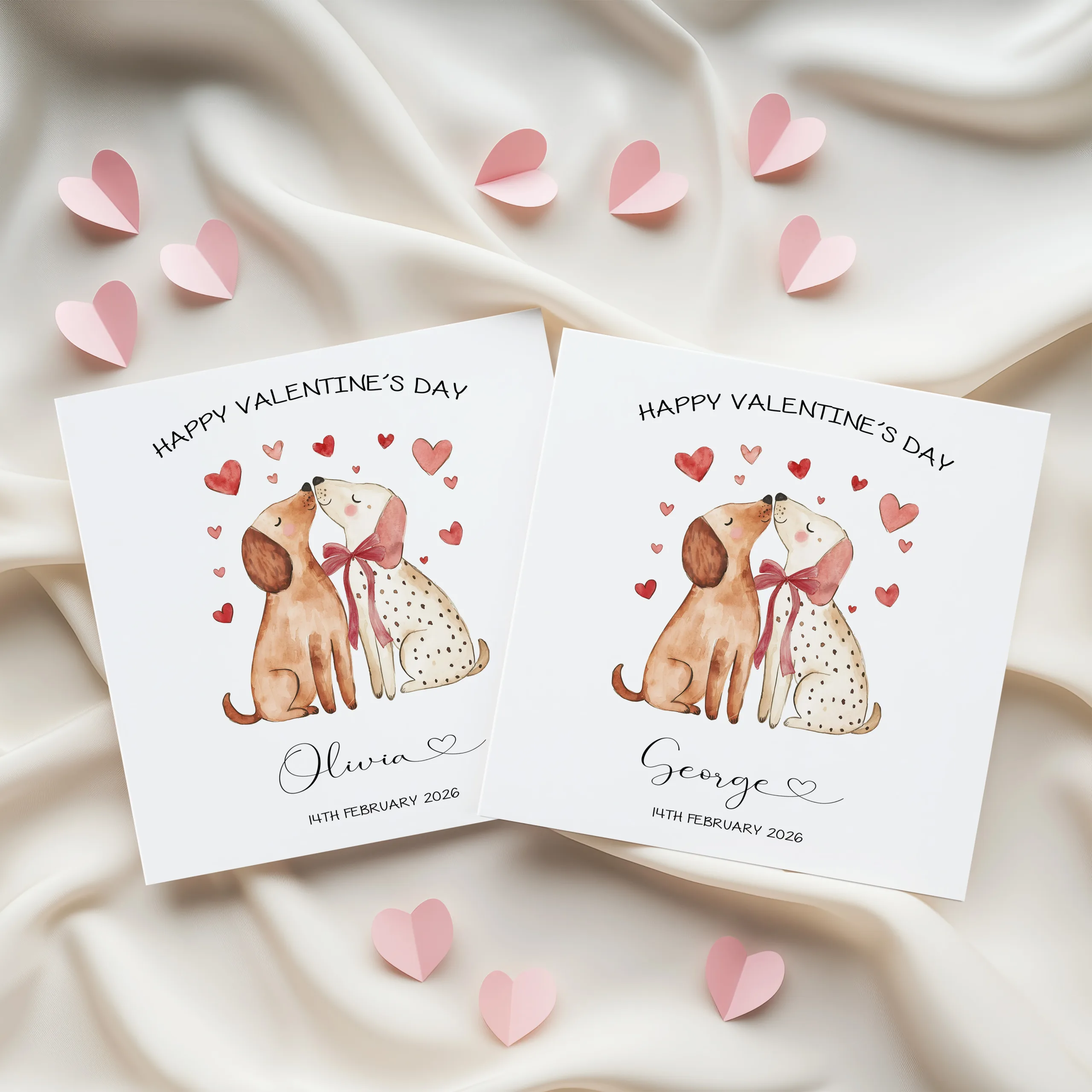 Personalised Valentine's Card