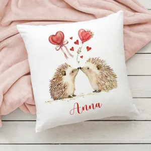 Personalised Hedgehog Cushion
