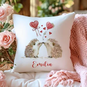Personalised Hedgehog Cushion