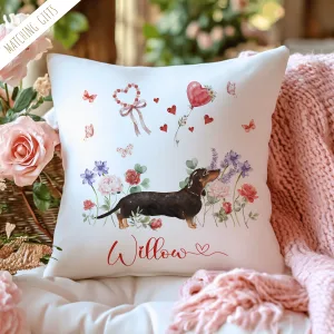 Personalised Dachshund Cushion