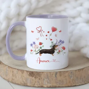 Personalised Dachshund Mug