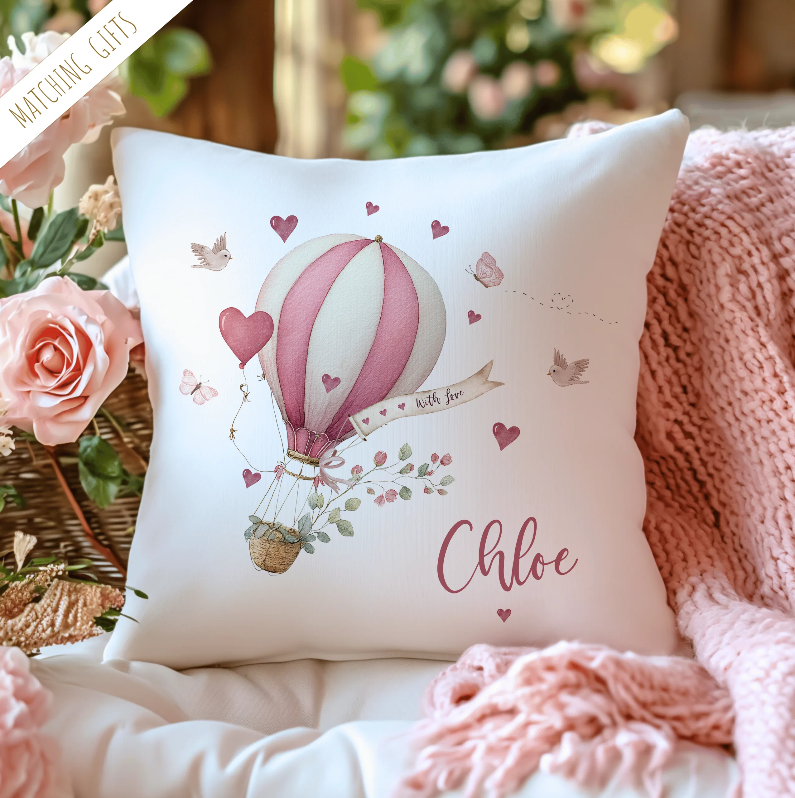 Personalised Valentine Cushion