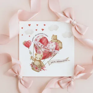 Kids Valentine's Hot Air Balloon