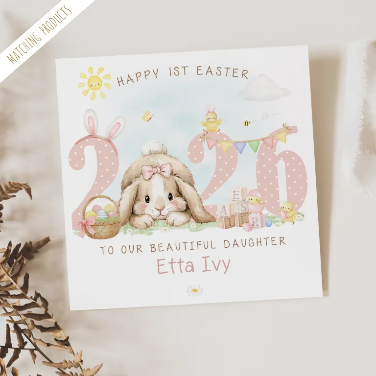 Baby’s 1st Easter Card – Personalise it!