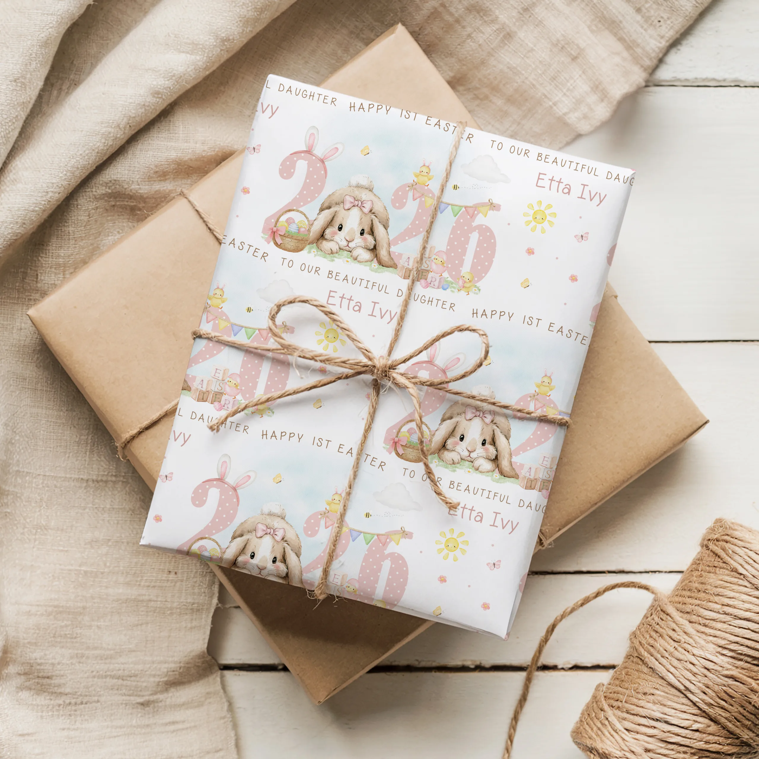 Baby's 1st Easter Gift Wrapping Paper