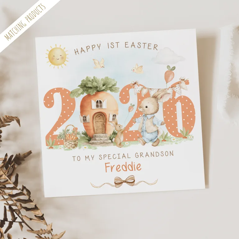 Baby’s 1st Easter Card – Personalise it!