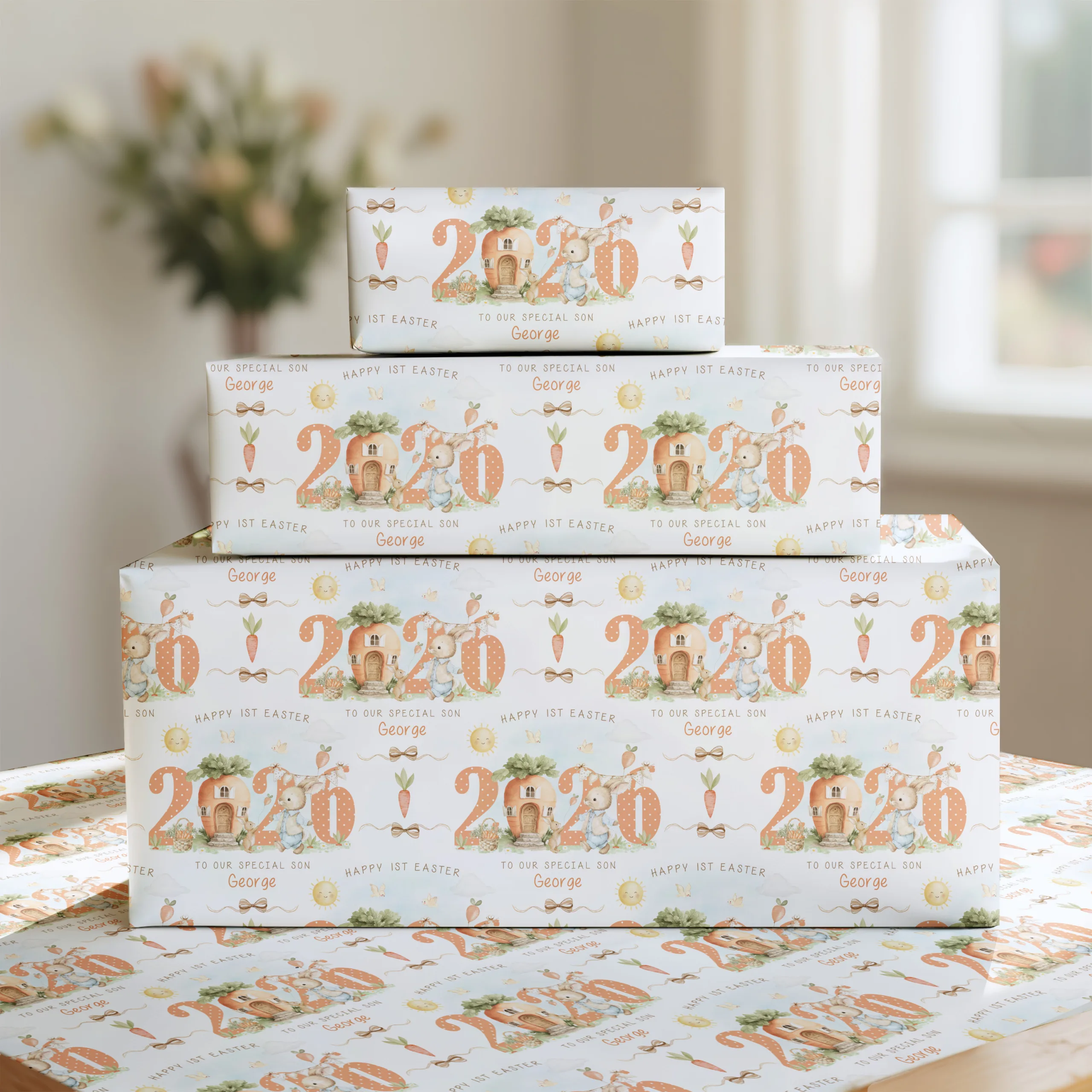 Baby's 1st Easter Gift Wrapping Paper
