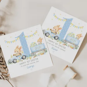 Boys 1st Easter Card