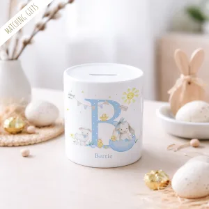 Boys Personalised Easter Money Pot Gift
