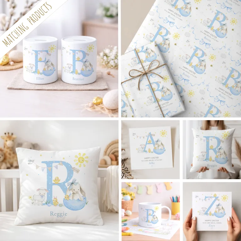 Boys Easter Card – Personalise it!