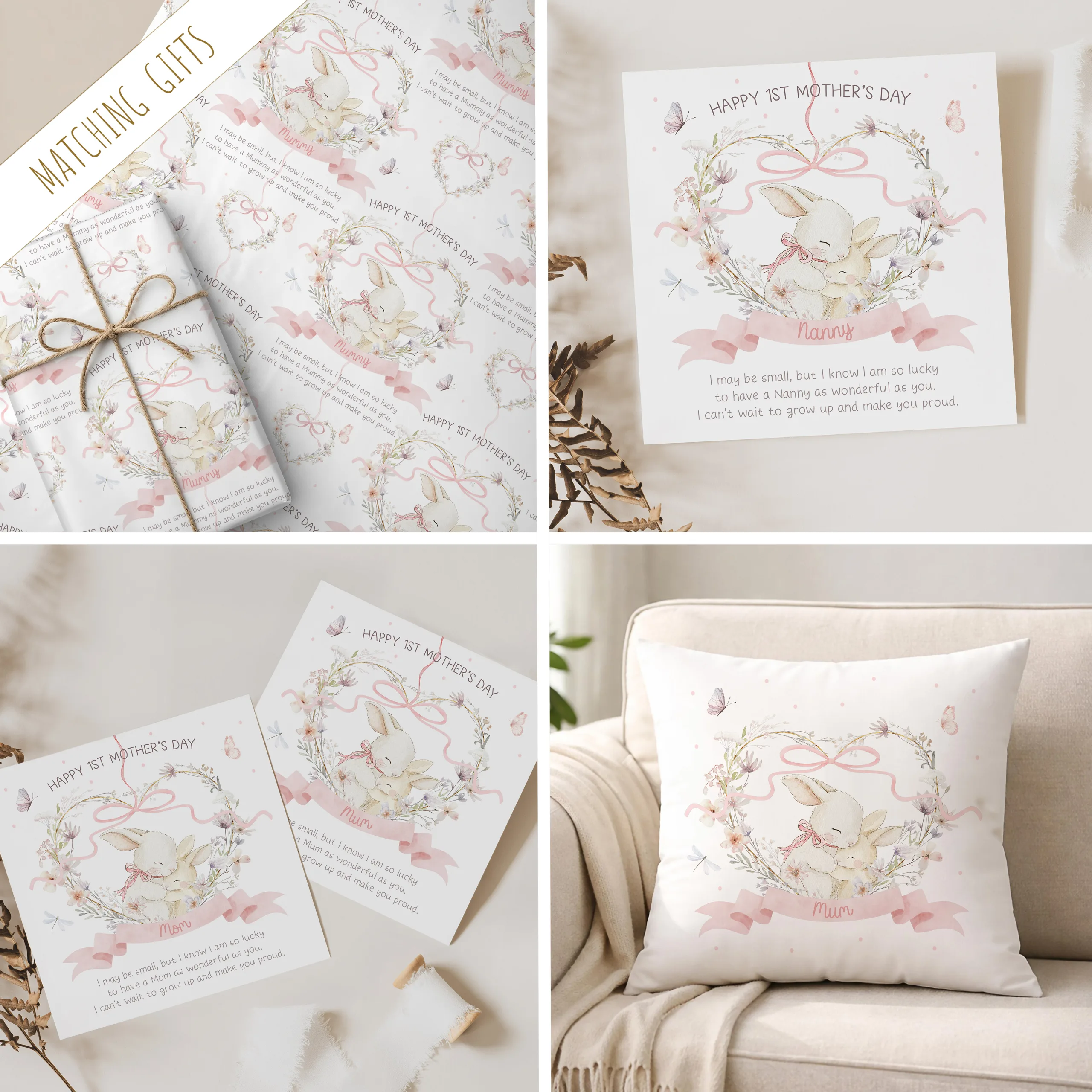 Personalised 1st Mothers Day Card For New Mummy