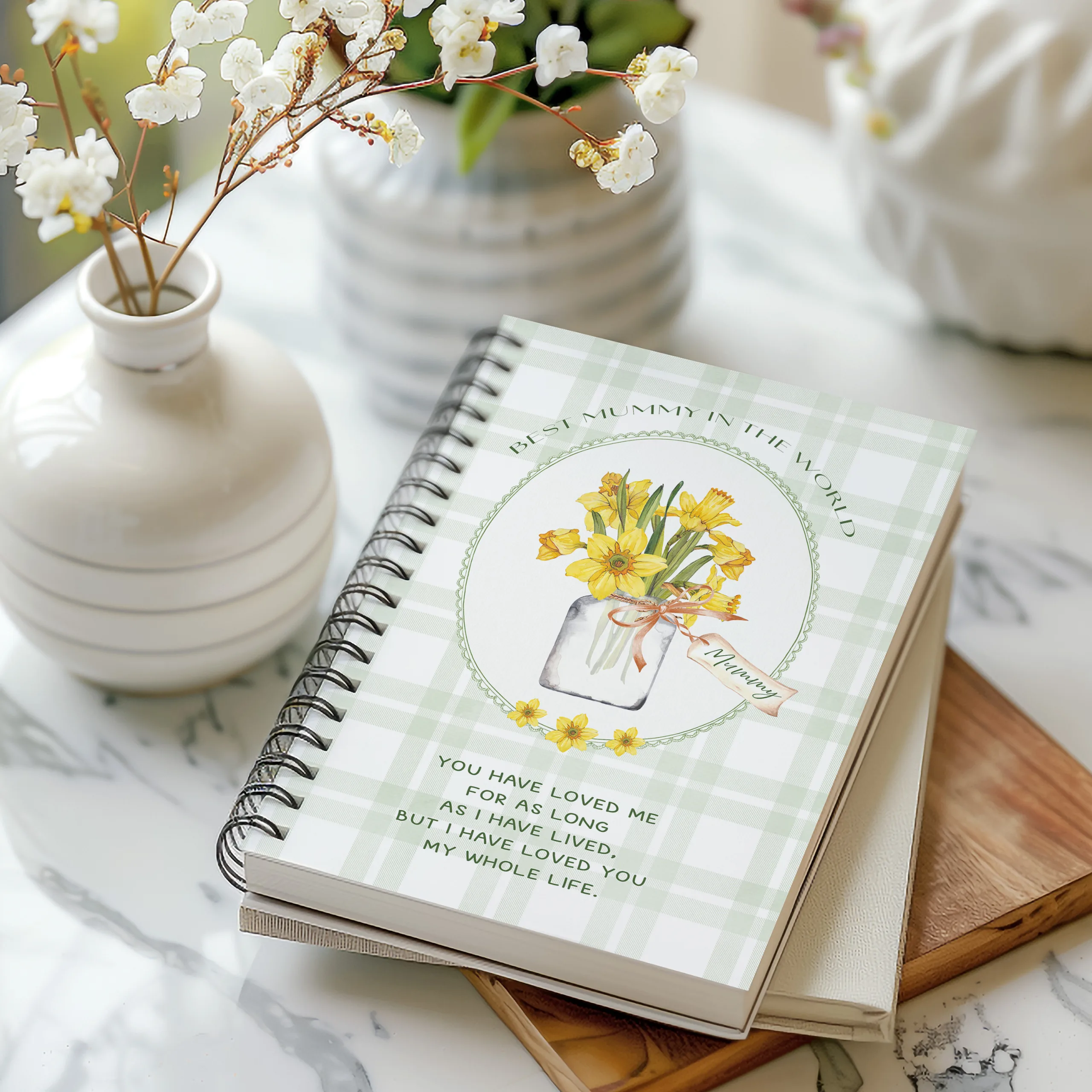 Personalised Spiral NoteBook