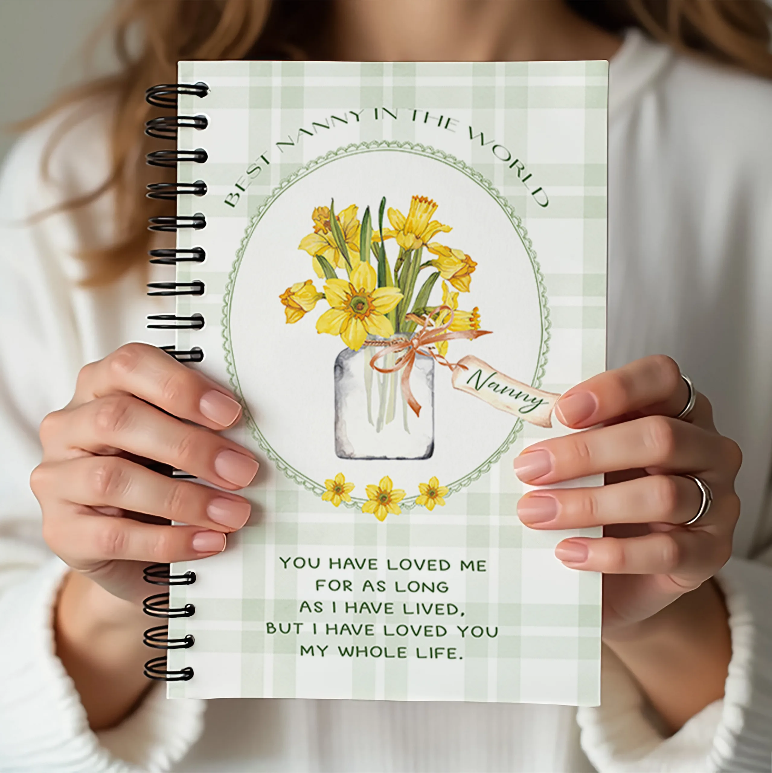 Personalised Spiral NoteBook