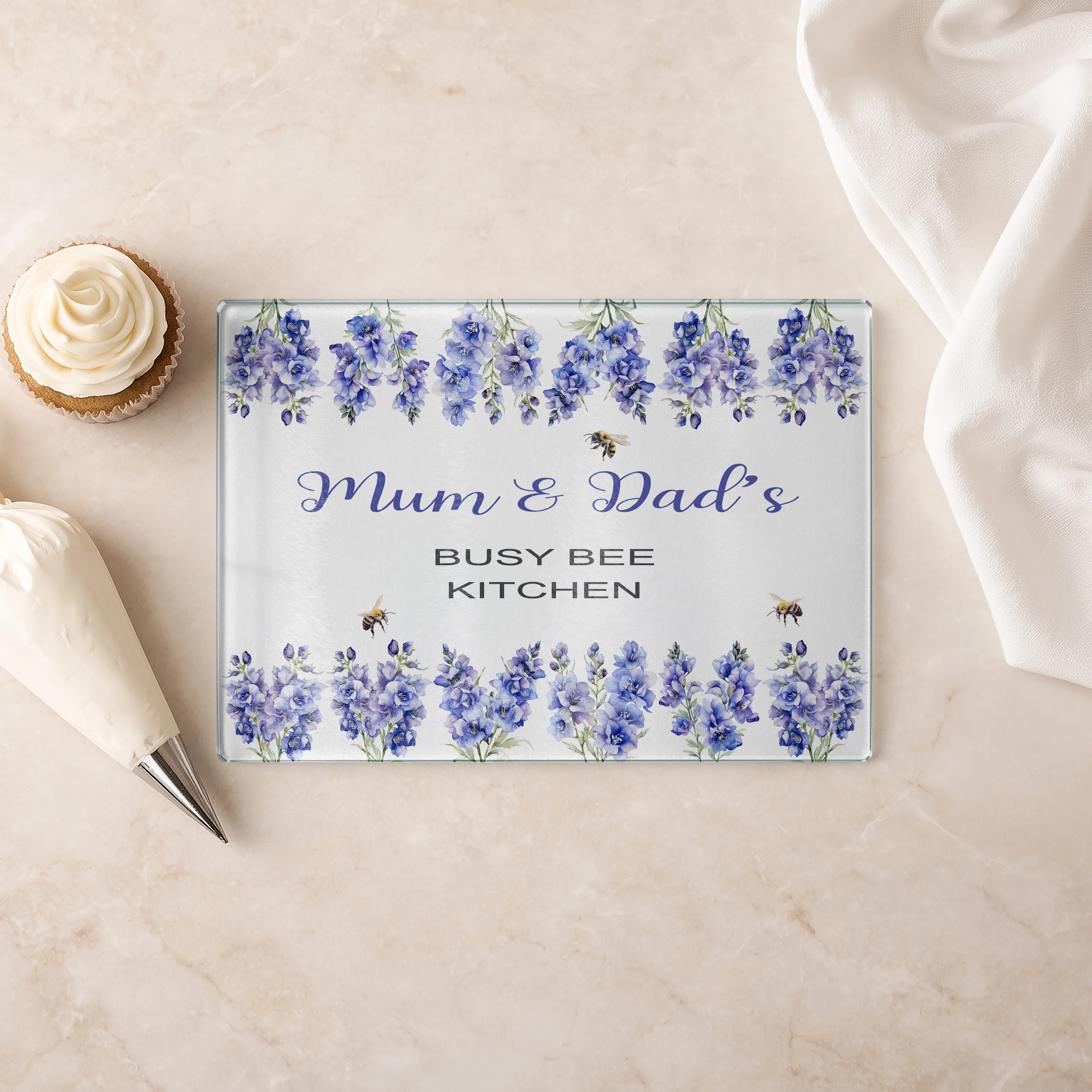 Personalised Glass Chopping Board