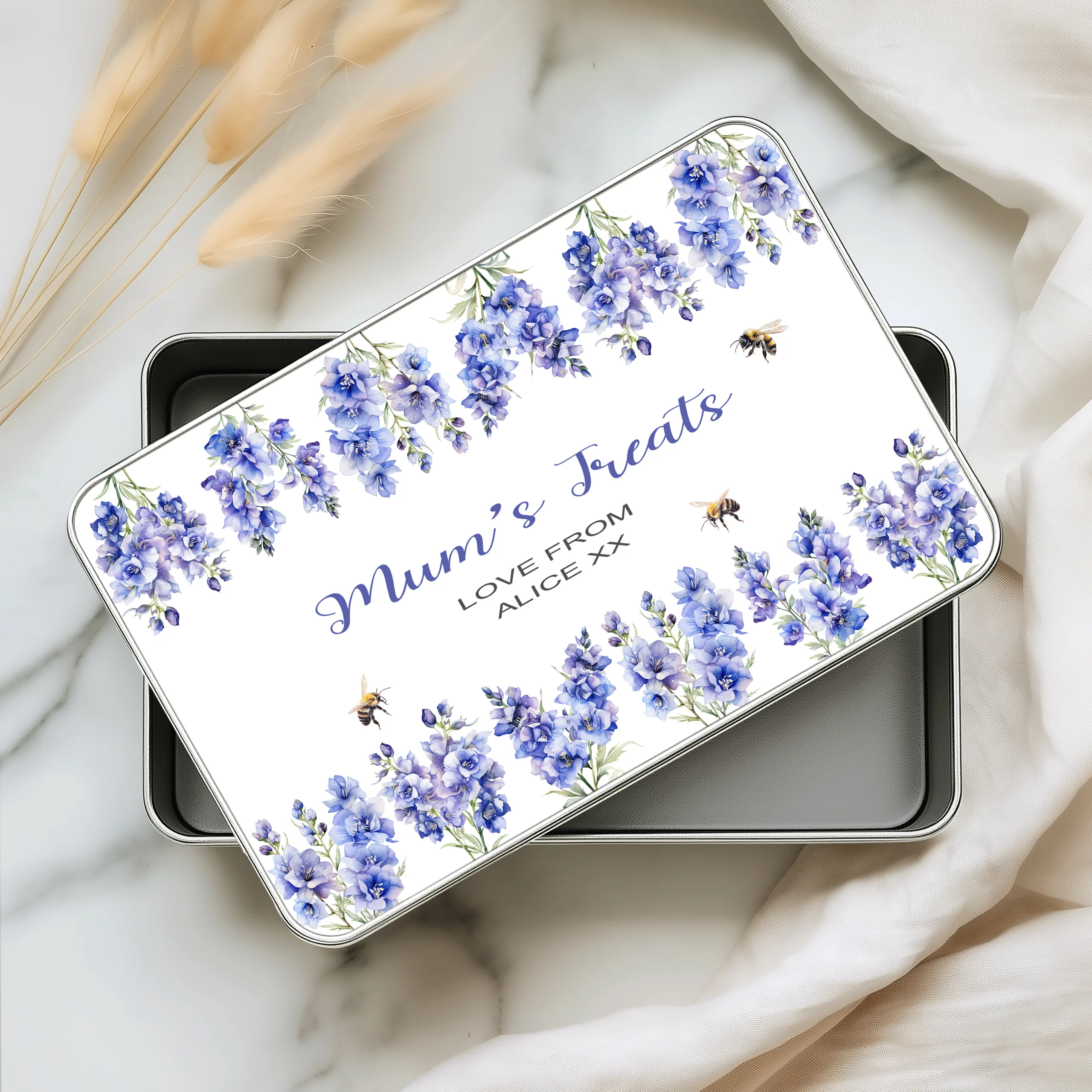 Personalised Metal Storage Tin