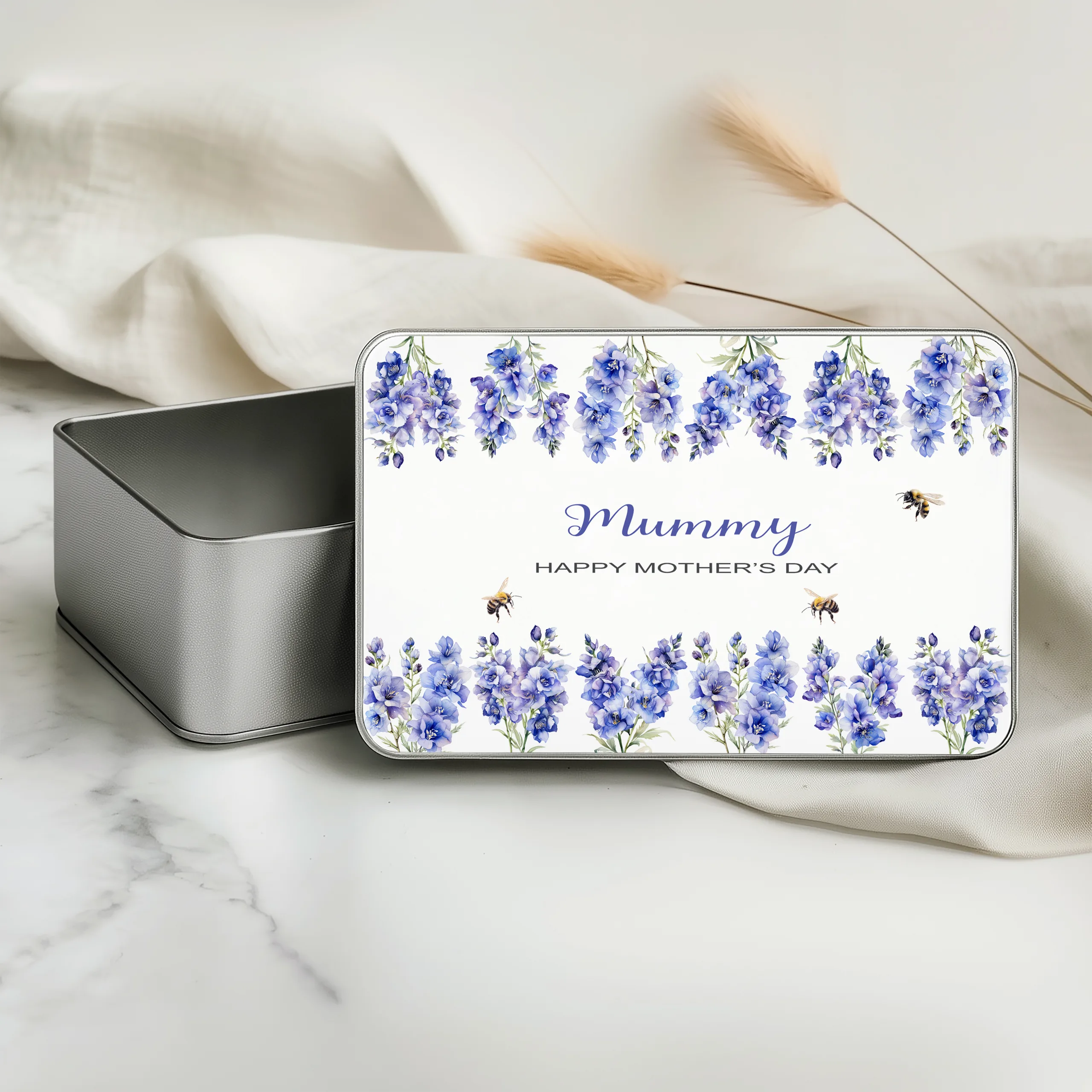 Personalised Metal Storage Tin