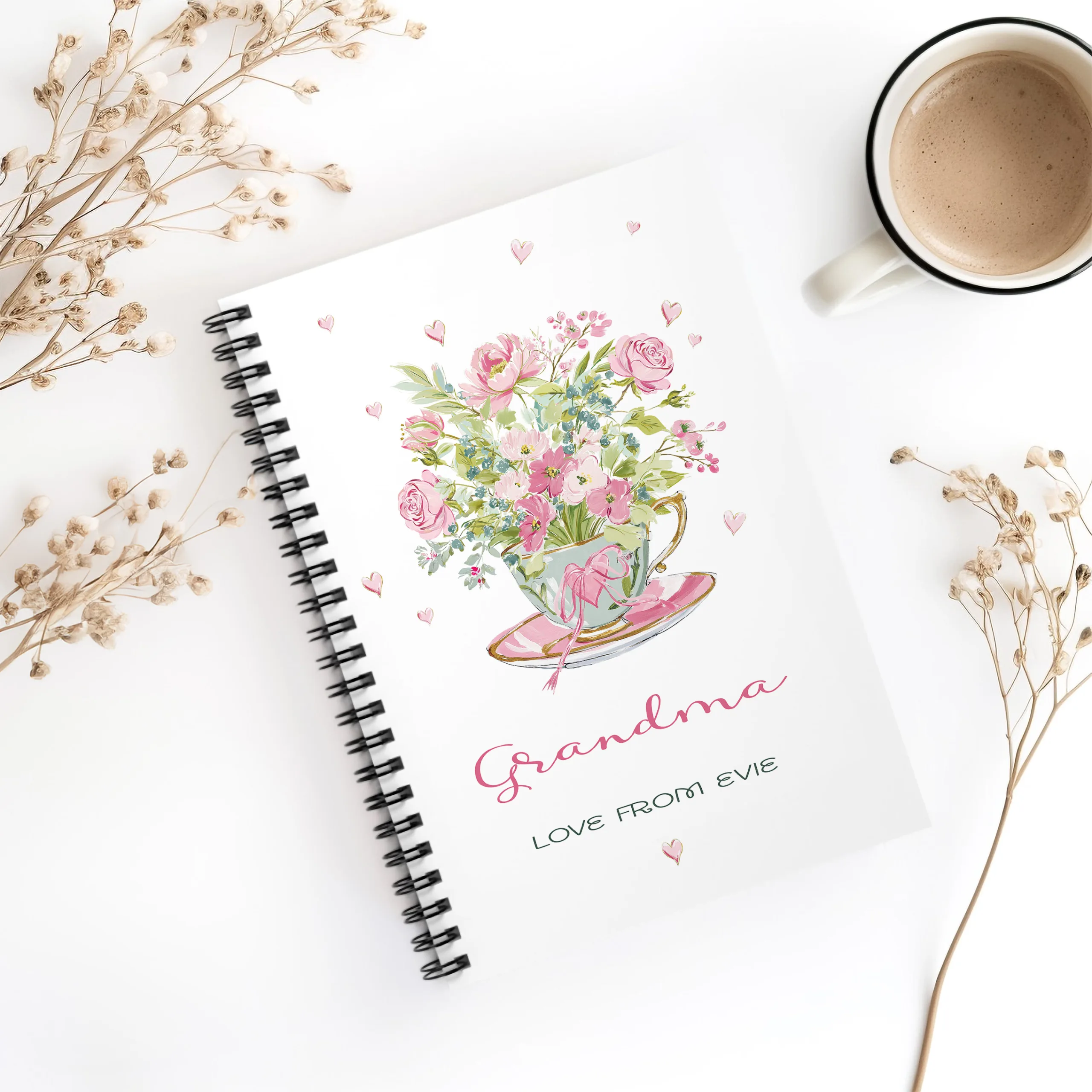 Personalised Spiral NoteBook