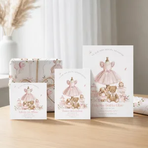 Christening Gift Wrapping Paper