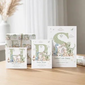 Personalised Boys Christmas Card