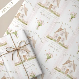 New Home Gift Wrapping Paper