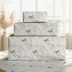 Personalised New Home Gift Wrapping Paper