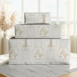 1st Mother's Day Gift Wrapping Paper