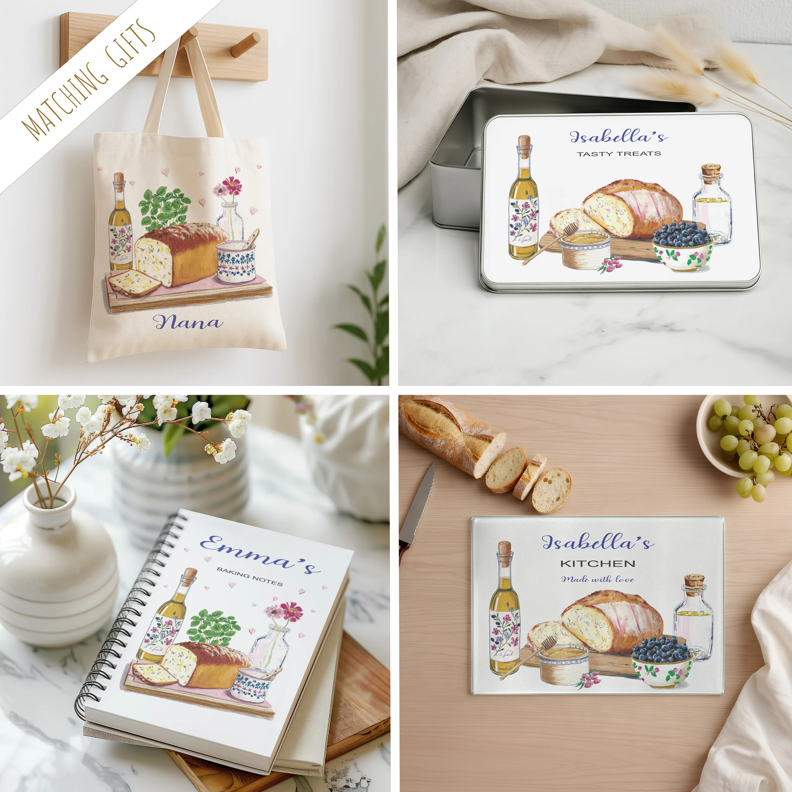 Personalised Baking Gift Collection