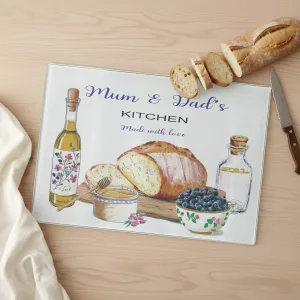 Personalised Glass Chopping Board