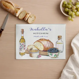 Personalised Glass Chopping Board