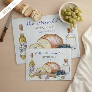 Personalised Glass Chopping Board