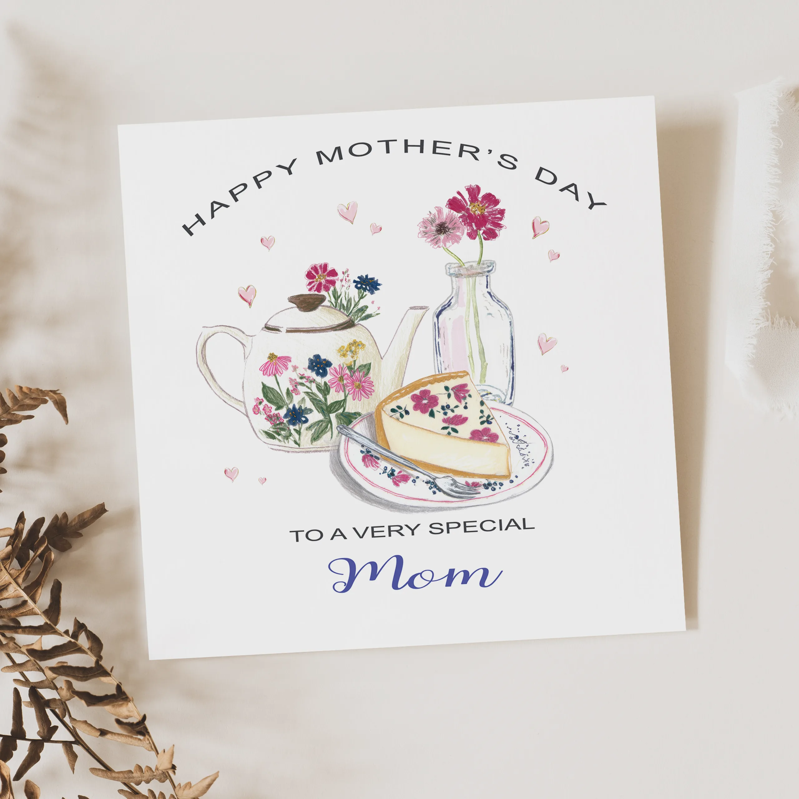 Personalised Mother's Day Card