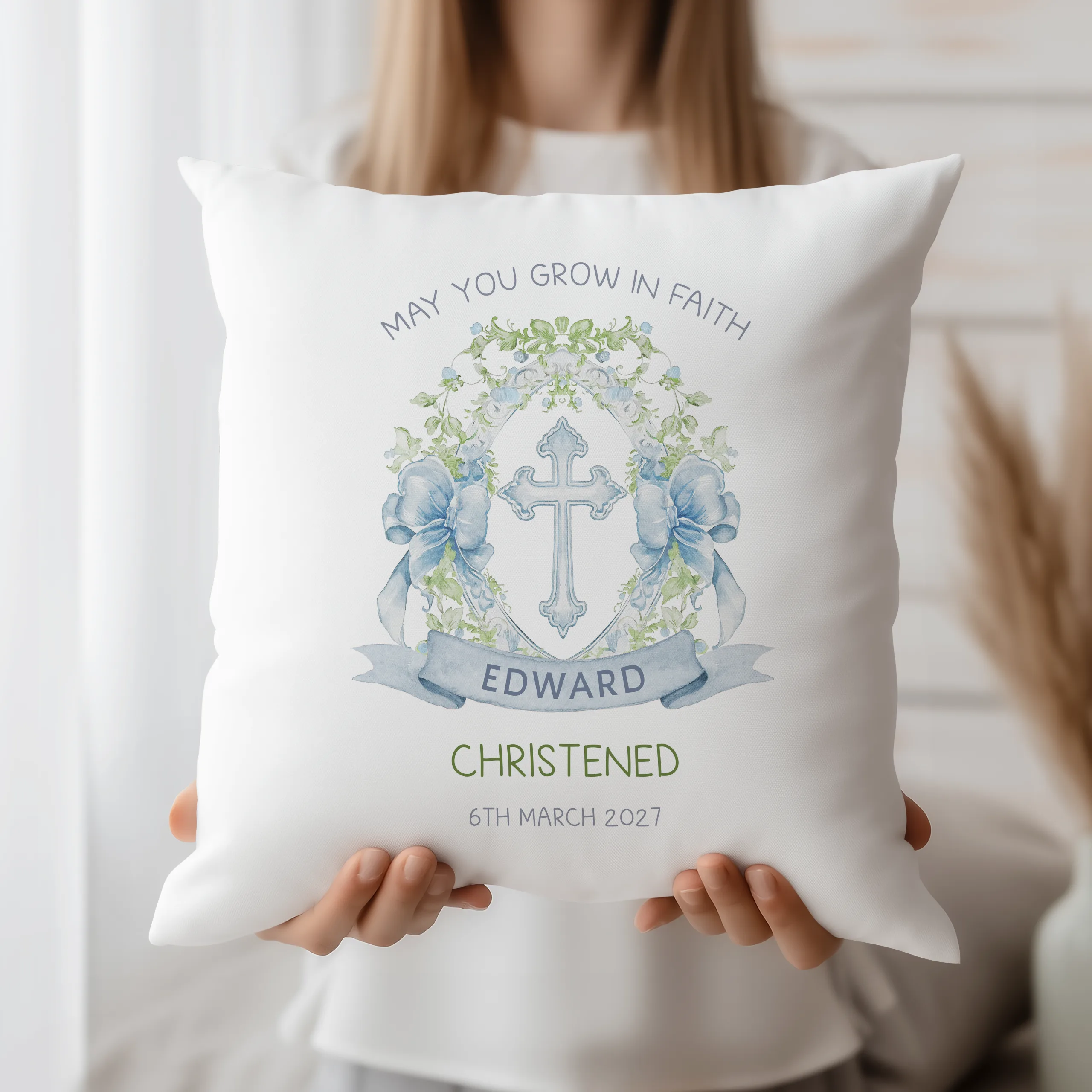 Christening Cushion