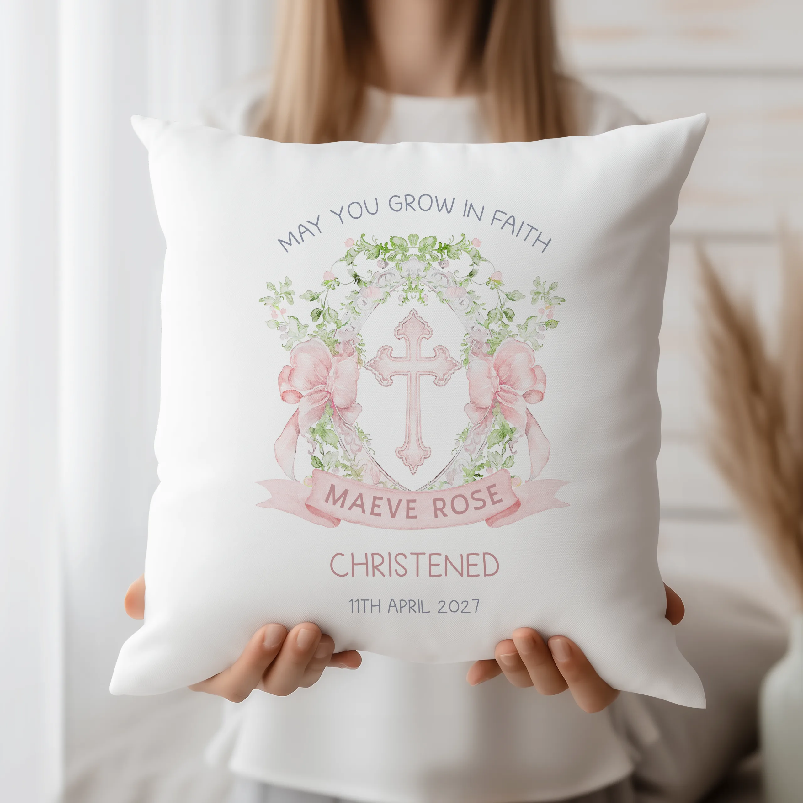 Christening Cushion
