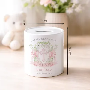 christening piggy bank