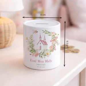 Personalised Christening Money Box