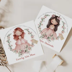 Personalised Baptism Cards