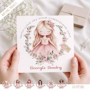 Personalised First Holy Communion Card