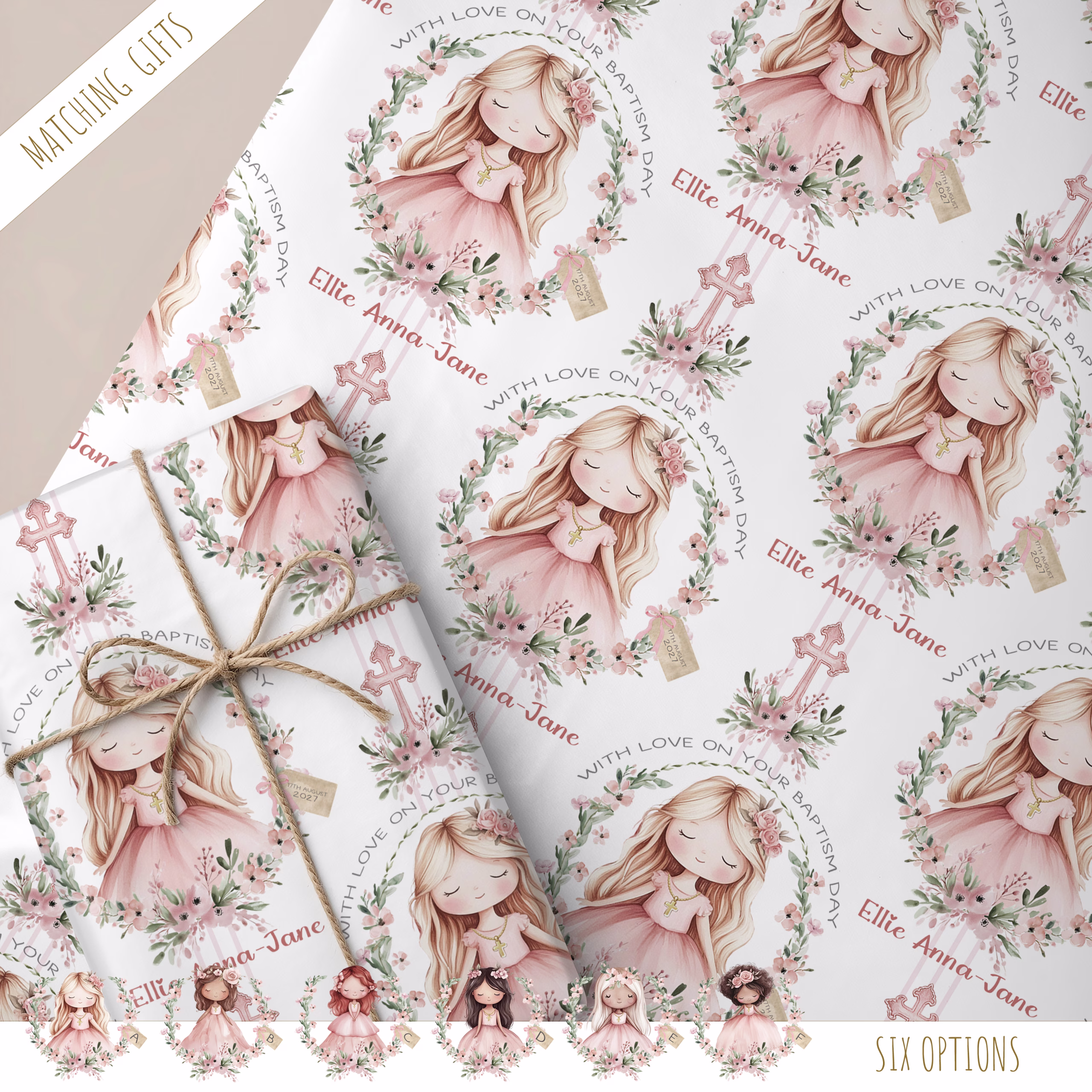 Christening Gift Wrap