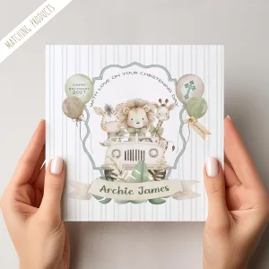 Boys Christening Card