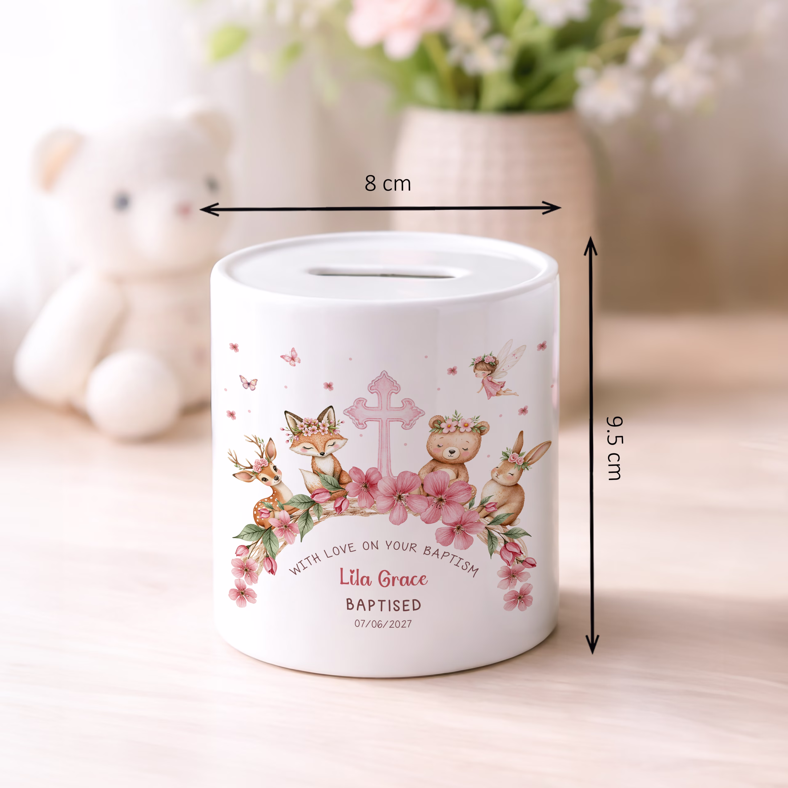 Christening-Baptism Money Pot