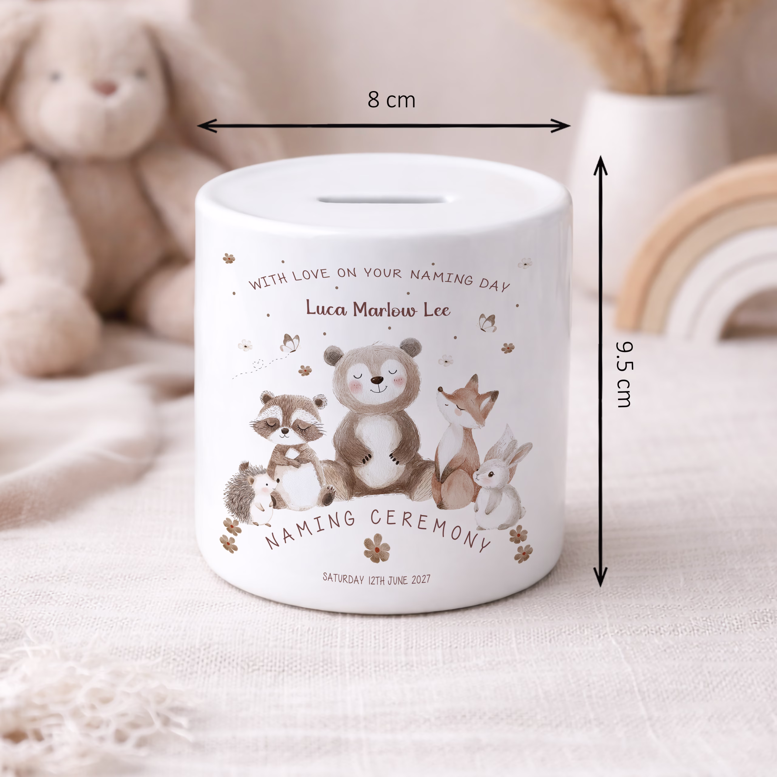 Christening-Baptism Money Pot