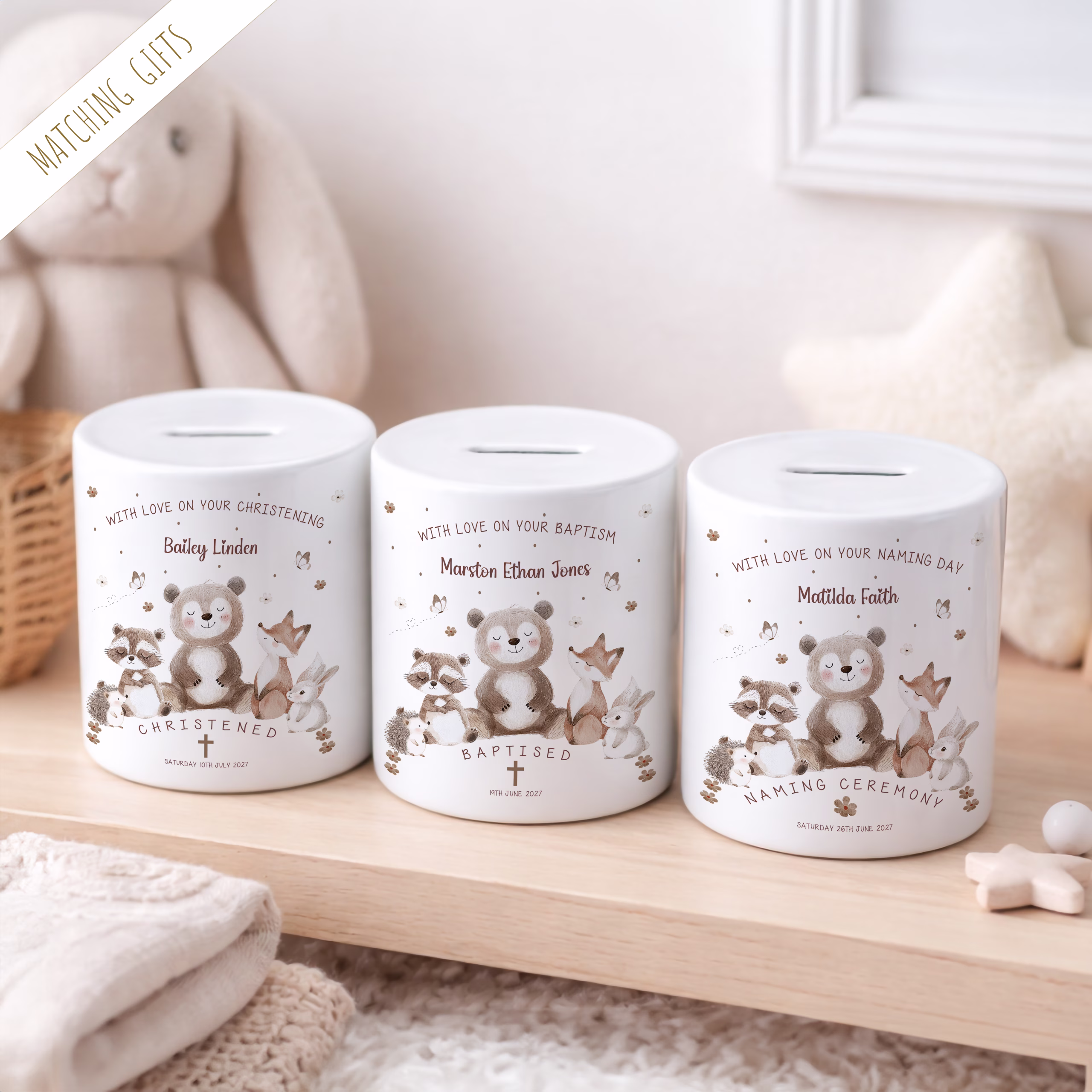Christening-Baptism Money Pot