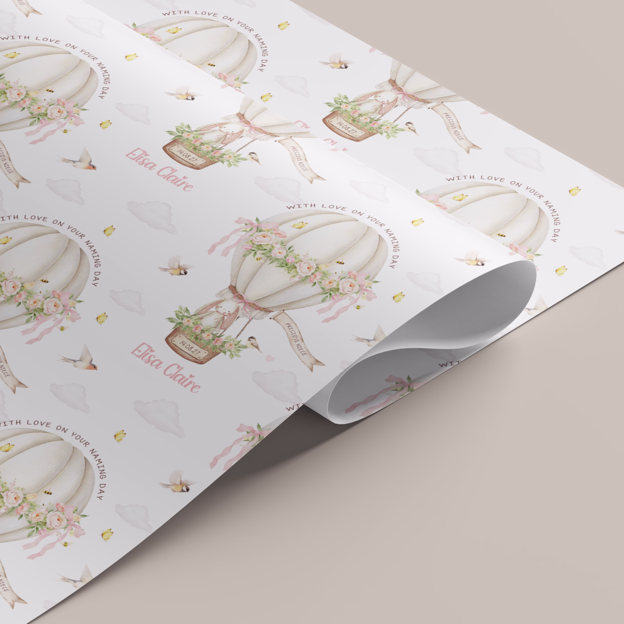Christening Gift Wrap