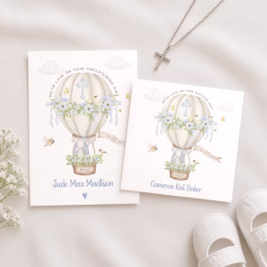 Boys Christening Card