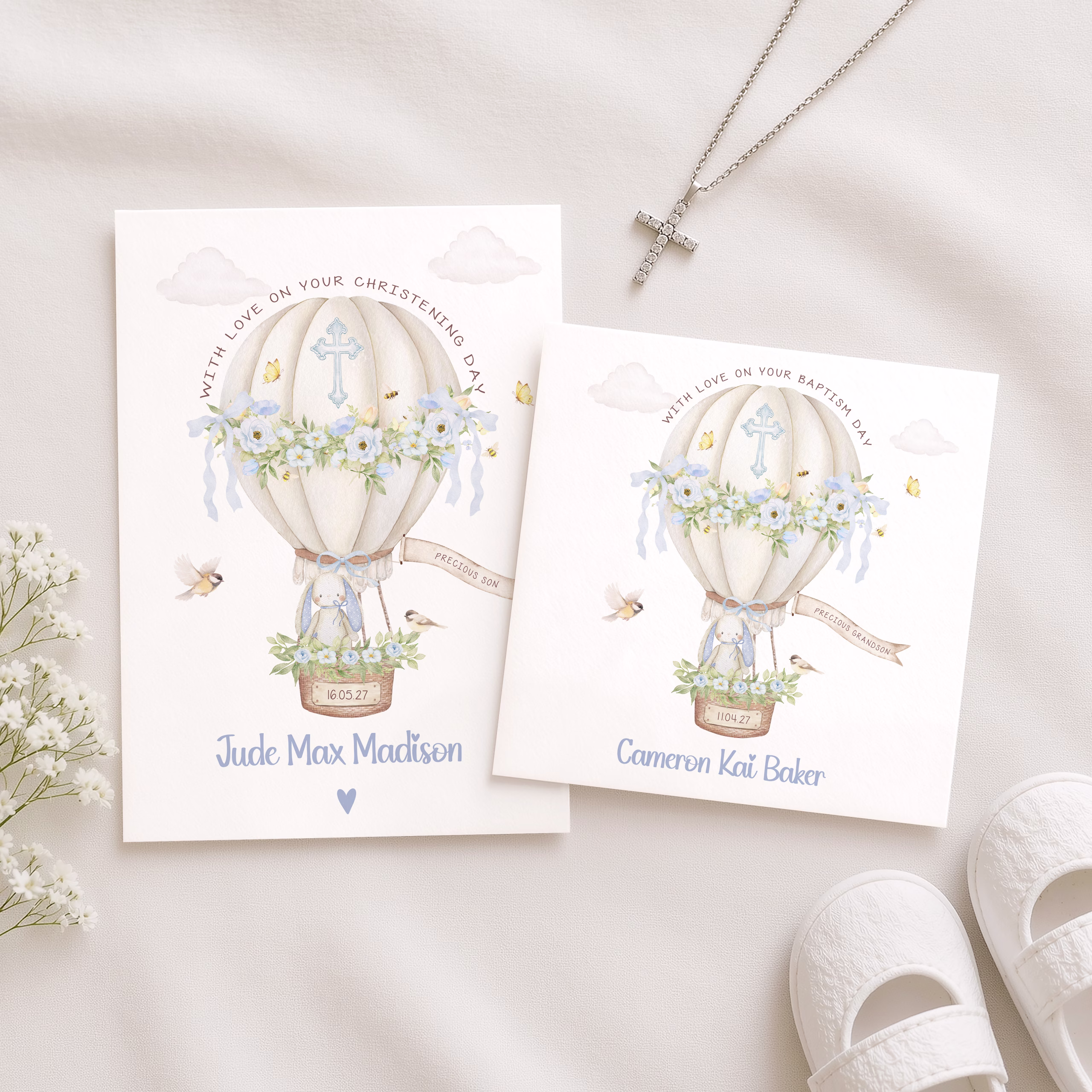 Boys Christening Card