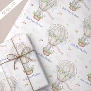 Personalised Christening Gift Wrapping Paper