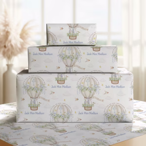 Personalised Christening Gift Wrapping Paper